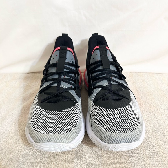 Under Armour Curry 7 UNDRTD Black/Grey/Red size 9 MEN’S BASKETBALL SHOES - Picture 8 of 9